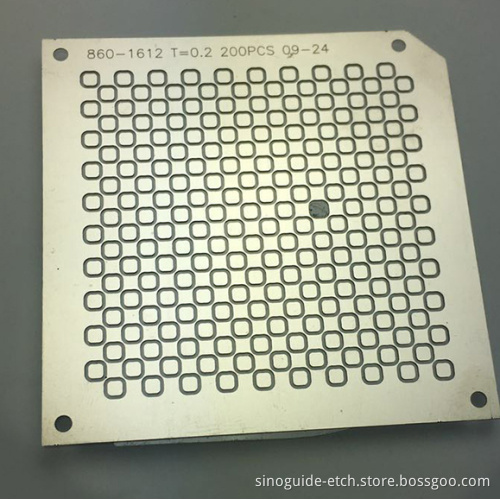 Photo Etching Manufacturers, Suppliers & Companies Bridge Etching Part for Cellphone Stiffener